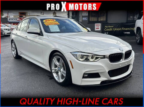 2018 BMW 3 Series for sale at Pro X Motors in South Gate CA