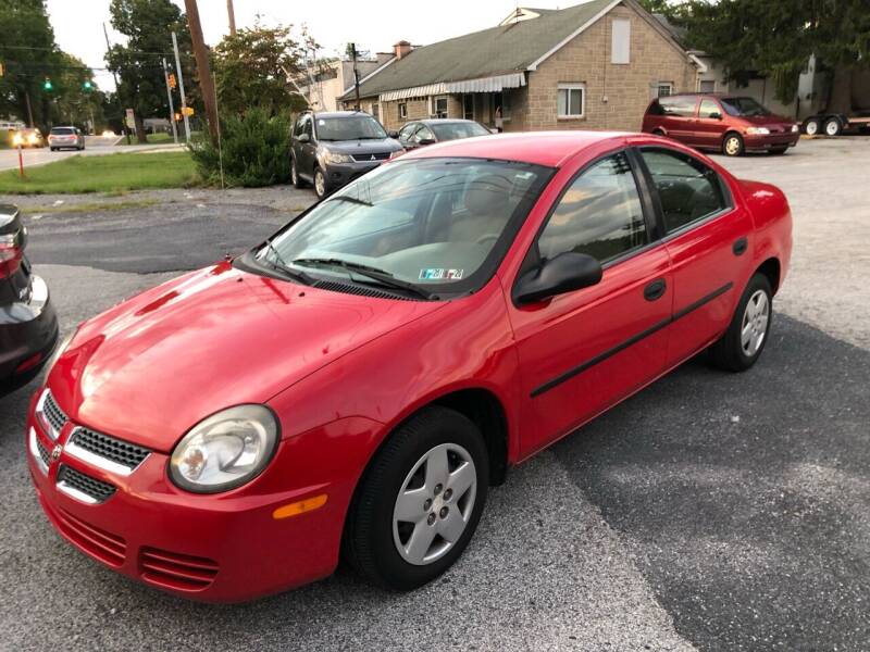 2003 Dodge Neon for sale at Ginters Auto Sales in Camp Hill PA