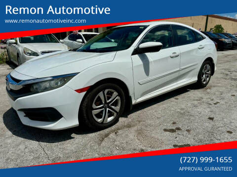 2017 Honda Civic for sale at Remon Automotive in Saint Petersburg FL