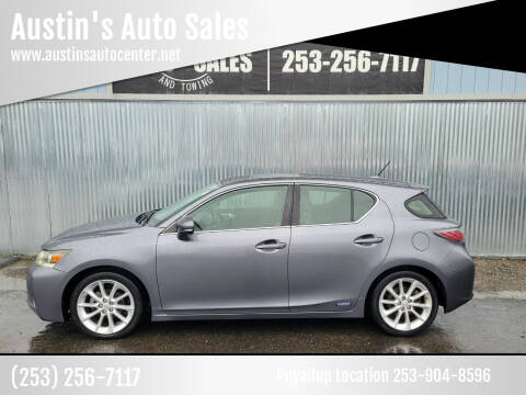 2013 Lexus CT 200h for sale at Austin's Auto Sales in Edgewood WA