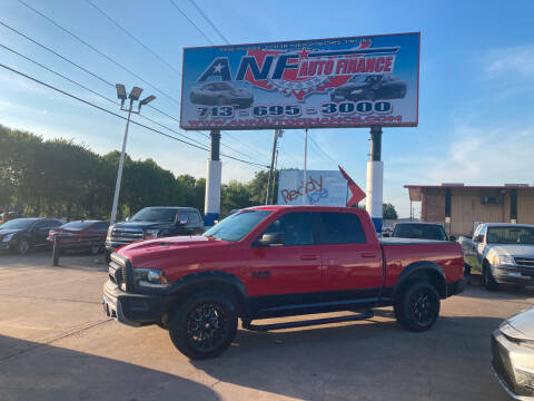 2016 RAM Ram Pickup 1500 for sale at ANF AUTO FINANCE in Houston TX