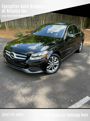 2017 Mercedes-Benz C-Class for sale at Executive Auto Brokers of Atlanta Inc in Marietta GA