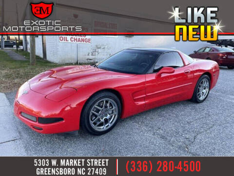 2003 Chevrolet Corvette for sale at Exotic Motorsports in Greensboro NC