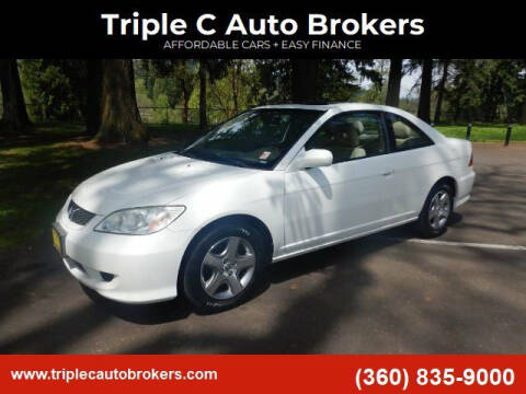 2004 Honda Civic for sale at Triple C Auto Brokers in Washougal WA
