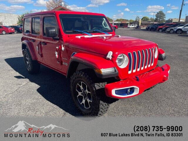 2020 Jeep Wrangler Unlimited Sahara 4dr 4x4 SUV: Trim Details