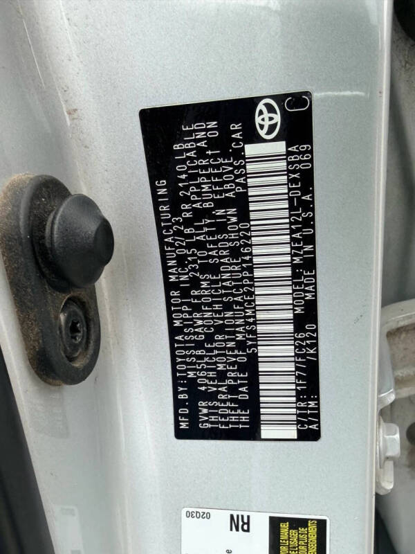 2023 Toyota Corolla SE