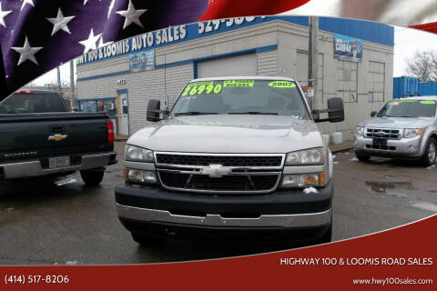 2007 Chevrolet Silverado 2500HD Classic for sale at Highway 100 & Loomis Road Sales in Franklin WI