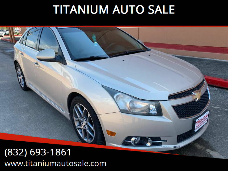 2012 Chevrolet Cruze for sale at TITANIUM AUTO SALE in Houston TX