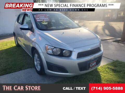2012 Chevrolet Sonic for sale at The Car Store in Santa Ana CA