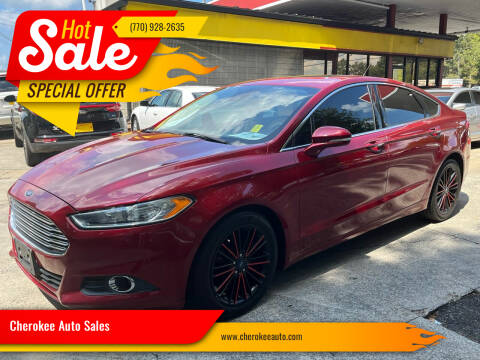 2016 Ford Fusion for sale at Cherokee Auto Sales in Acworth GA