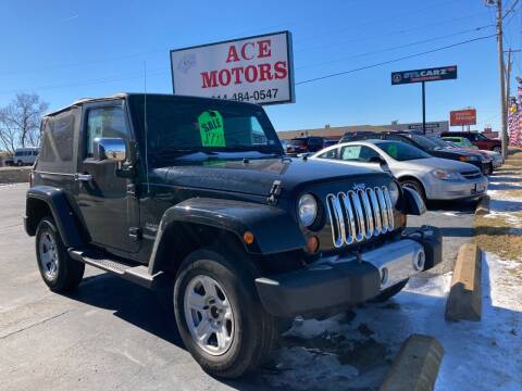 2010 Jeep Wrangler for sale at Ace Motors in Saint Charles MO