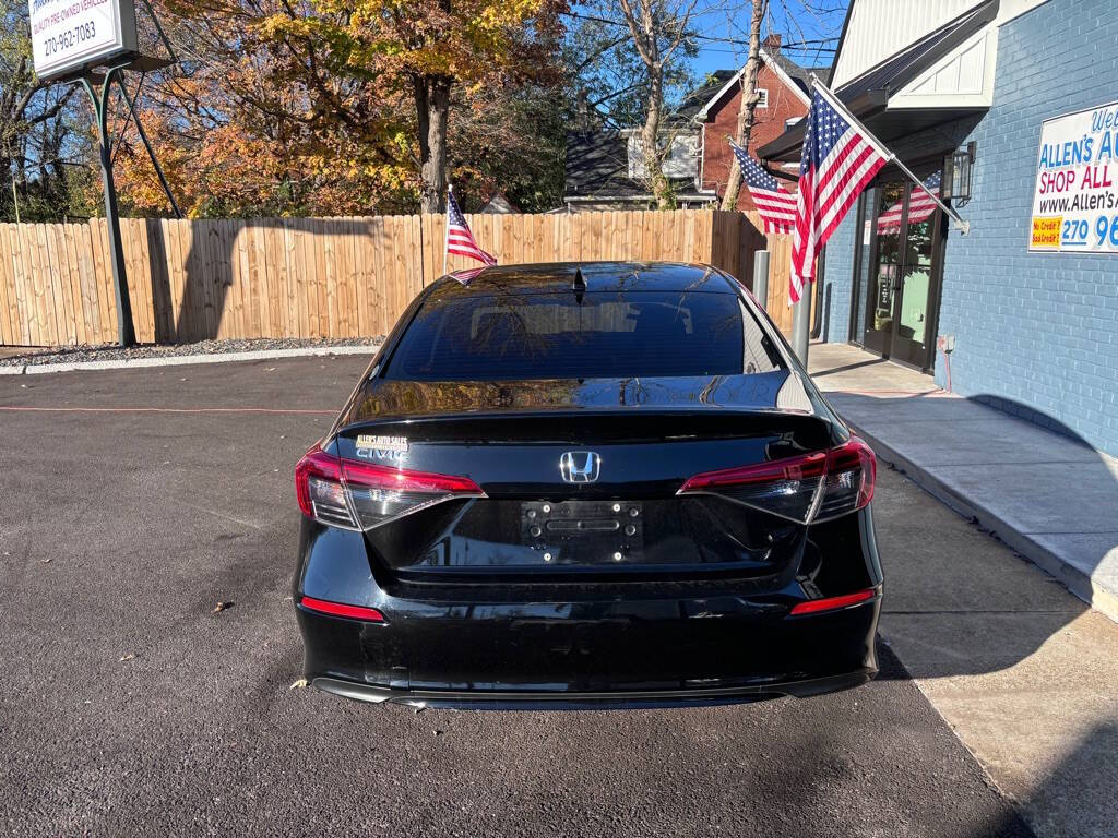 2022 Honda Civic for sale at Michael Johnson @ Allens Auto Sales Hopkinsville in Hopkinsville, KY