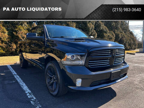 2015 RAM Ram Pickup 1500 for sale at PA AUTO LIQUIDATORS in Huntingdon Valley PA