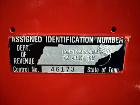 1972 Chevrolet C/K 10 Series