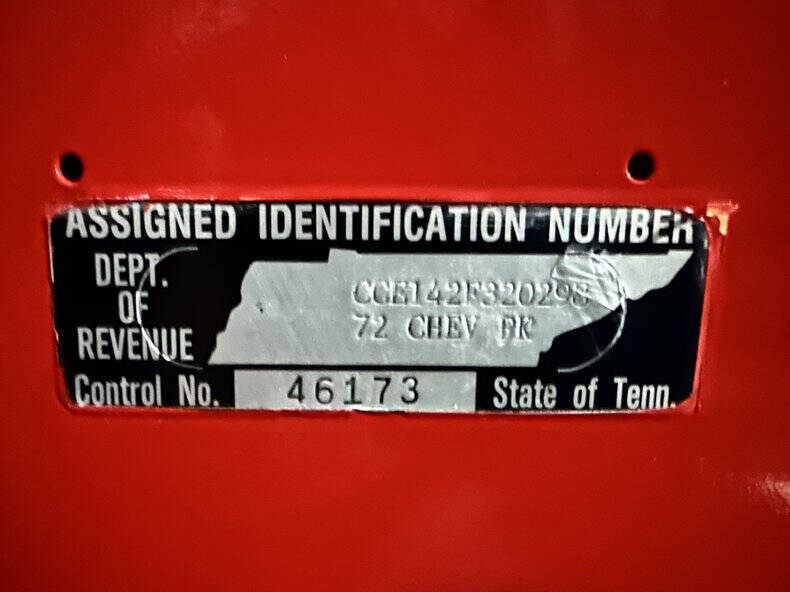 1972 Chevrolet C/K 10 Series