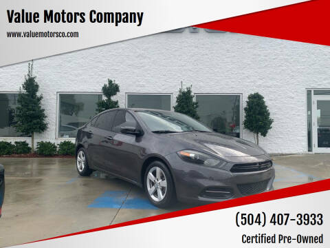 2016 Dodge Dart for sale at Value Motors Company in Marrero LA