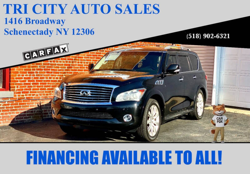 2013 Infiniti QX56 for sale at Tri City Auto Sales in Schenectady NY