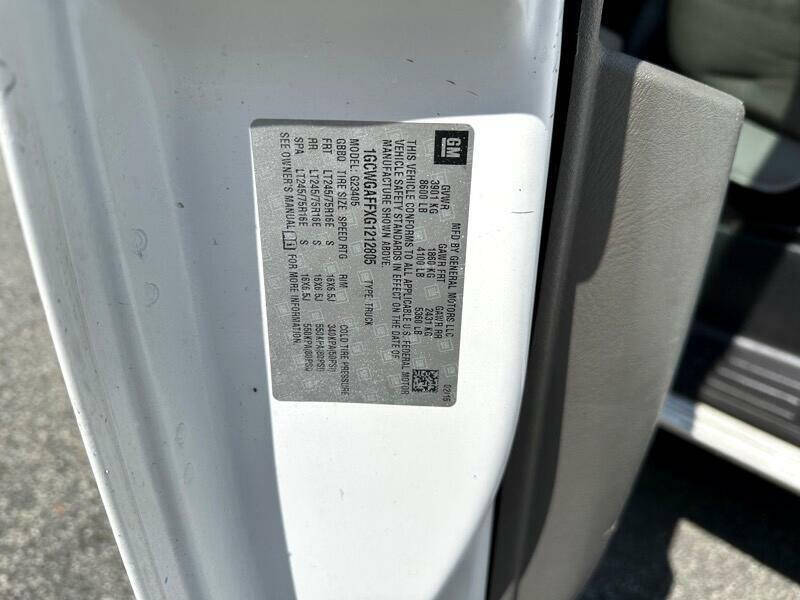 2016 Chevrolet Express 2500