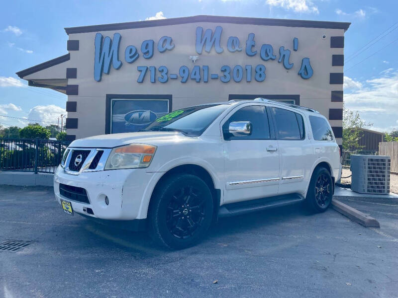 2010 Nissan Armada for sale at MEGA MOTORS in South Houston TX