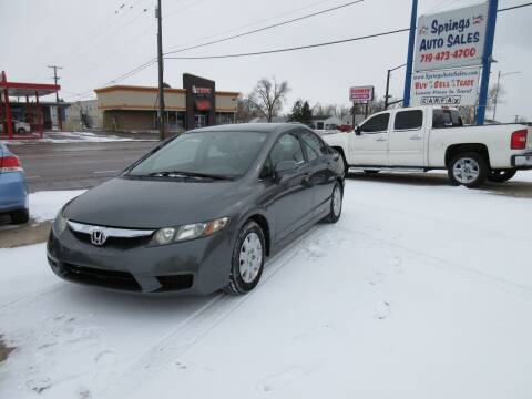 2009 Honda Civic for sale at Springs Auto Sales in Colorado Springs CO