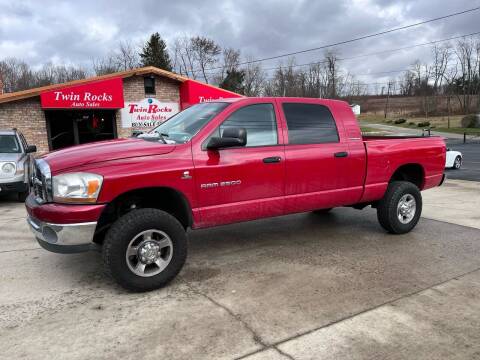 2006 Dodge Ram 2500 for sale at Twin Rocks Auto Sales LLC in Uniontown PA