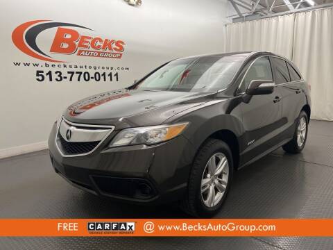 2014 Acura RDX for sale at Becks Auto Group in Mason OH