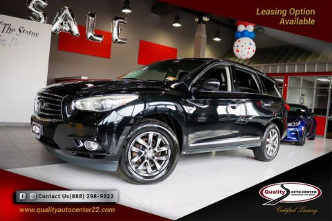 2013 Infiniti JX35 for sale at Quality Auto Center in Springfield NJ