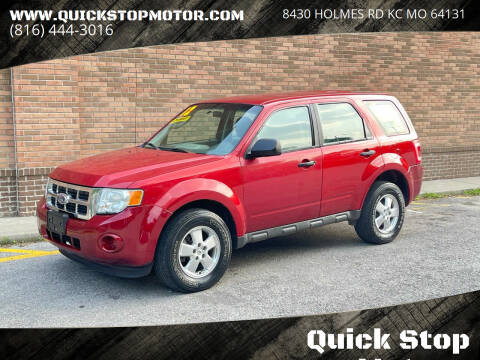 2012 Ford Escape for sale at Quick Stop Motors in Kansas City MO