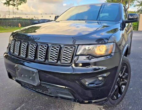 2017 Jeep Grand Cherokee for sale at Vice City Deals in North Miami Beach FL