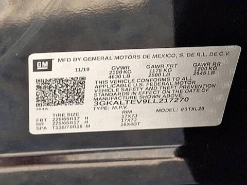 2020 GMC Terrain SLE