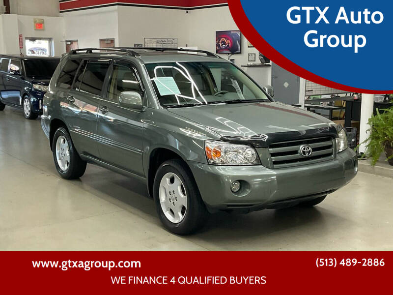 2007 Toyota Highlander for sale at GTX Auto Group in West Chester OH