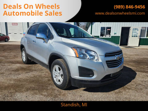 2015 Chevrolet Trax for sale at Deals On Wheels Automobile Sales in Standish MI