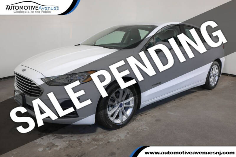 2019 Ford Fusion Hybrid SE