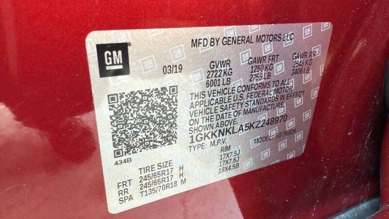 2019 GMC Acadia SLE-1