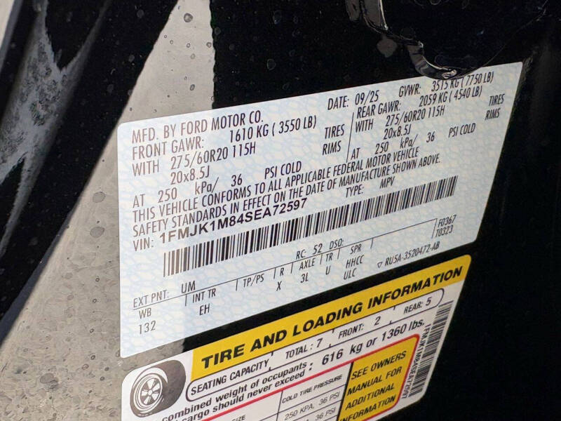 2025 Ford Expedition MAX Platinum