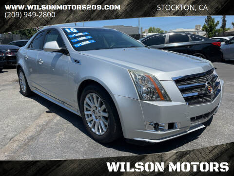 2010 Cadillac CTS for sale at WILSON MOTORS in Stockton CA