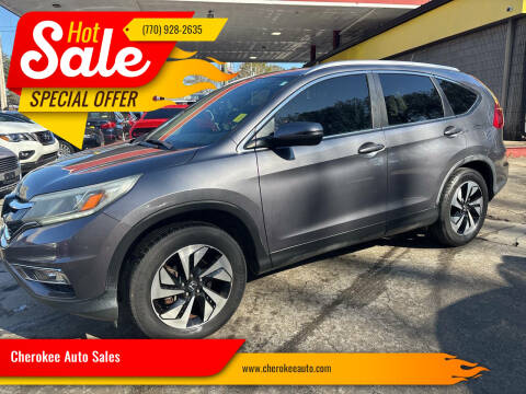 2015 Honda CR-V for sale at Cherokee Auto Sales in Acworth GA