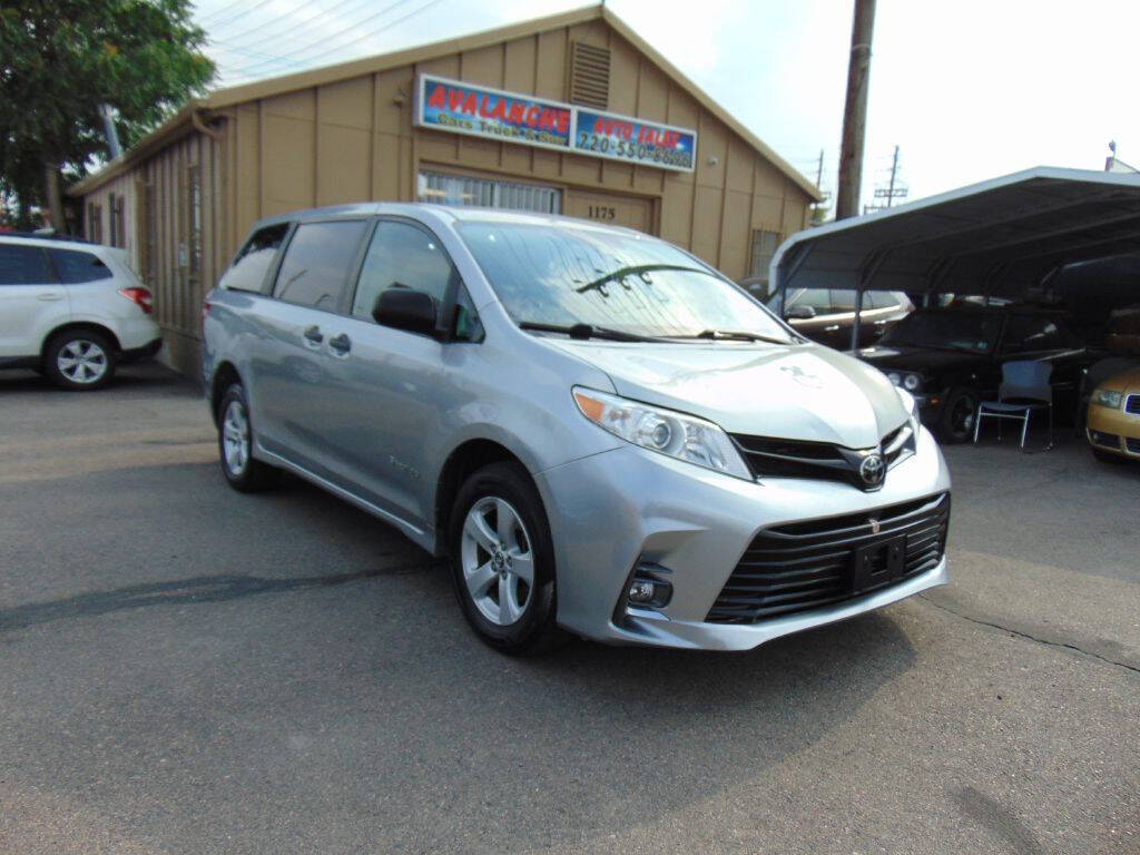 2020 Toyota Sienna for sale at Avalanche Auto Sales in Denver, CO