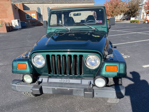 1999 Jeep Wrangler for sale at Toys With Wheels in Carlisle PA