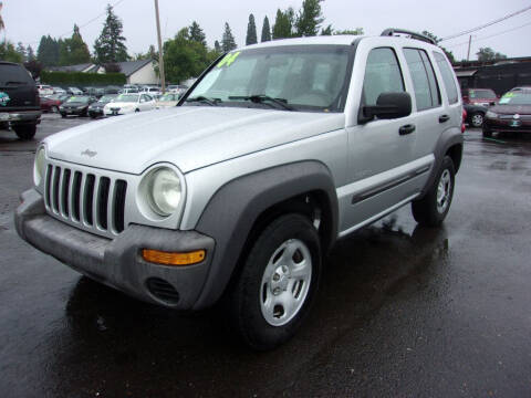 2004 Jeep Liberty for sale at MERICARS AUTO NW in Milwaukie OR