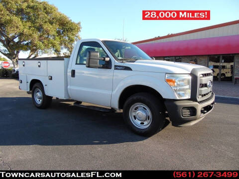 2015 Ford F-250 Super Duty for sale at Town Cars Auto Sales in West Palm Beach FL