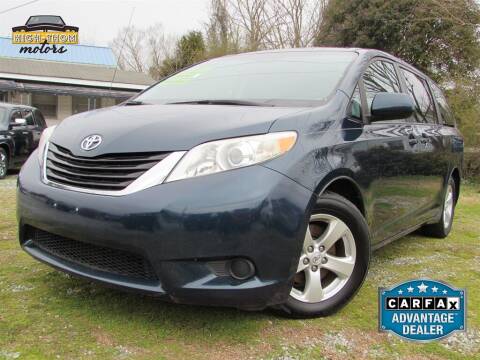2012 Toyota Sienna for sale at High-Thom Motors in Thomasville NC