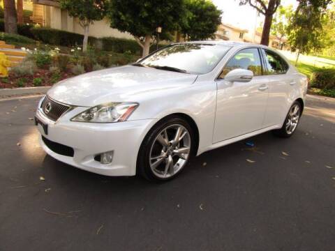 2009 Lexus IS 250 for sale at E MOTORCARS in Fullerton CA