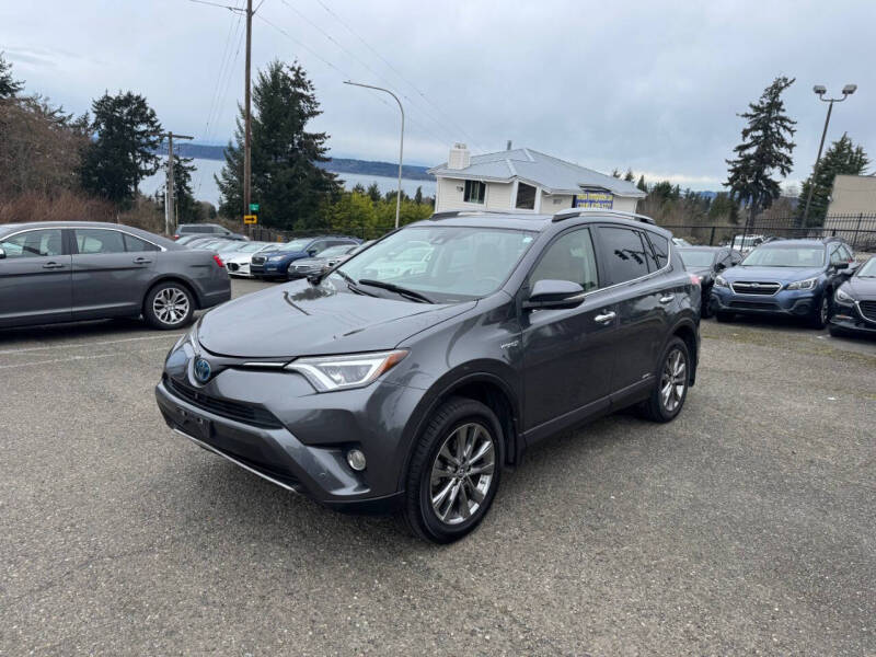 Used 2018 Toyota RAV4 Limited with VIN JTMDJREV4JD156494 for sale in Federal Way, WA