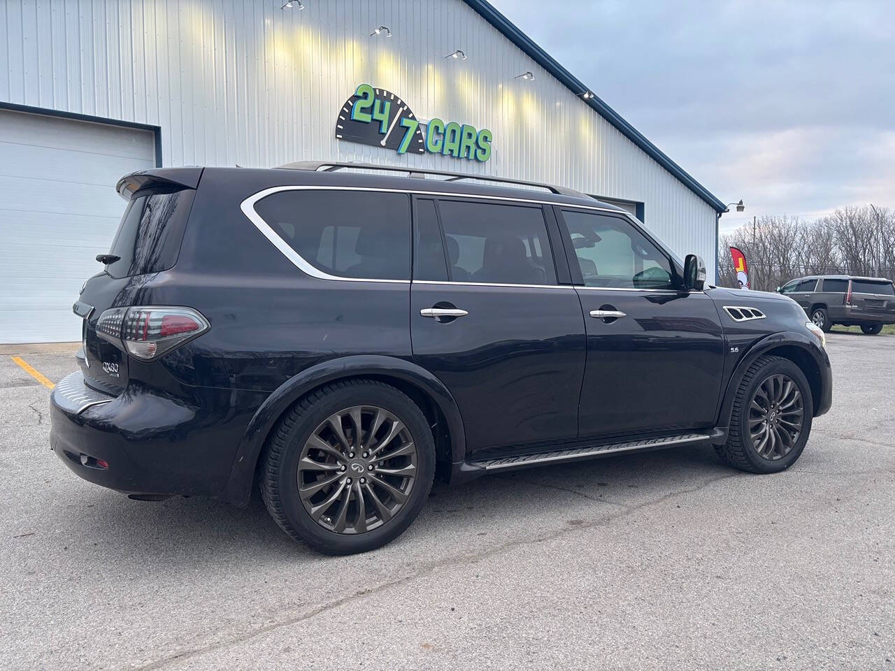 2015 INFINITI QX80 for sale at 24/7 Cars Warsaw in Warsaw, IN