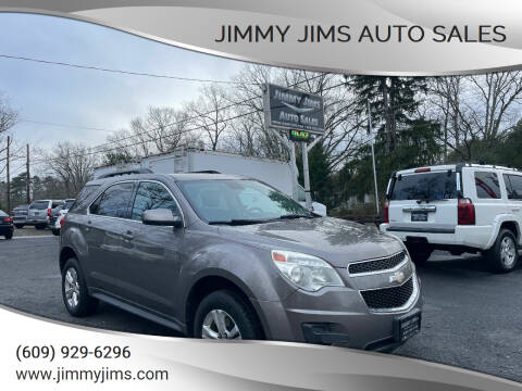 2012 Chevrolet Equinox for sale at Jimmy Jims Auto Sales in Tabernacle NJ