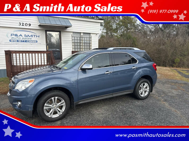 2012 Chevrolet Equinox for sale at P & A Smith Auto Sales in Garner NC