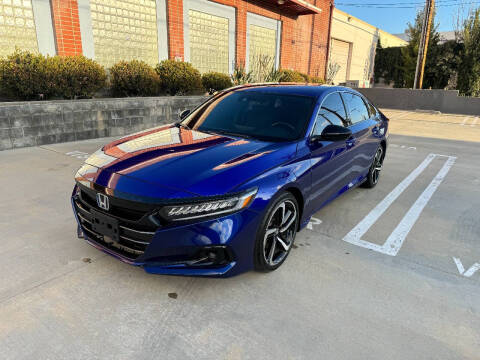 2022 Honda Accord Hybrid for sale at LOW PRICE AUTO SALES in Van Nuys CA
