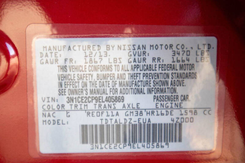 2014 Nissan Versa Note SV