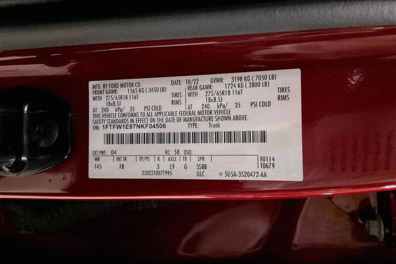 2022 Ford F-150